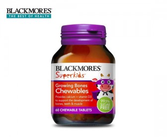 Blackmores 澳佳宝 小超人儿童骨骼成长咀嚼片/钙+VD3 60片 Blackmores 澳佳宝 小超人儿童骨骼成长咀嚼片/钙+VD3 60片